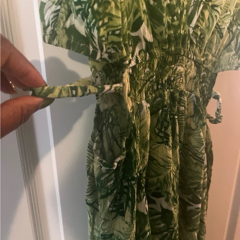 Justify Leafy Green Maxi Dress - Picture 3 of 4